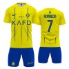 Officiële Voetbalshirt + Korte Broek AL NASSR Ronaldo 7 Thuis 2023-24 - Kids